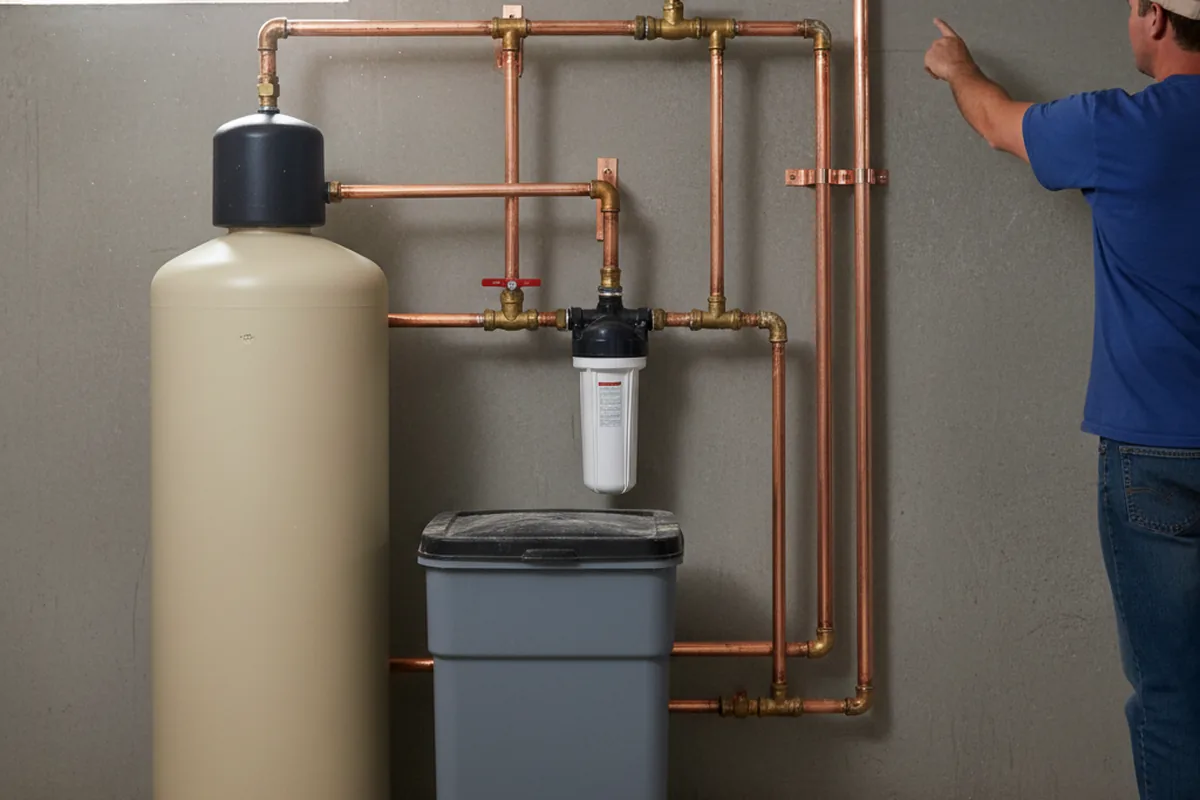 Whole-house water treatment system installed in Centralia